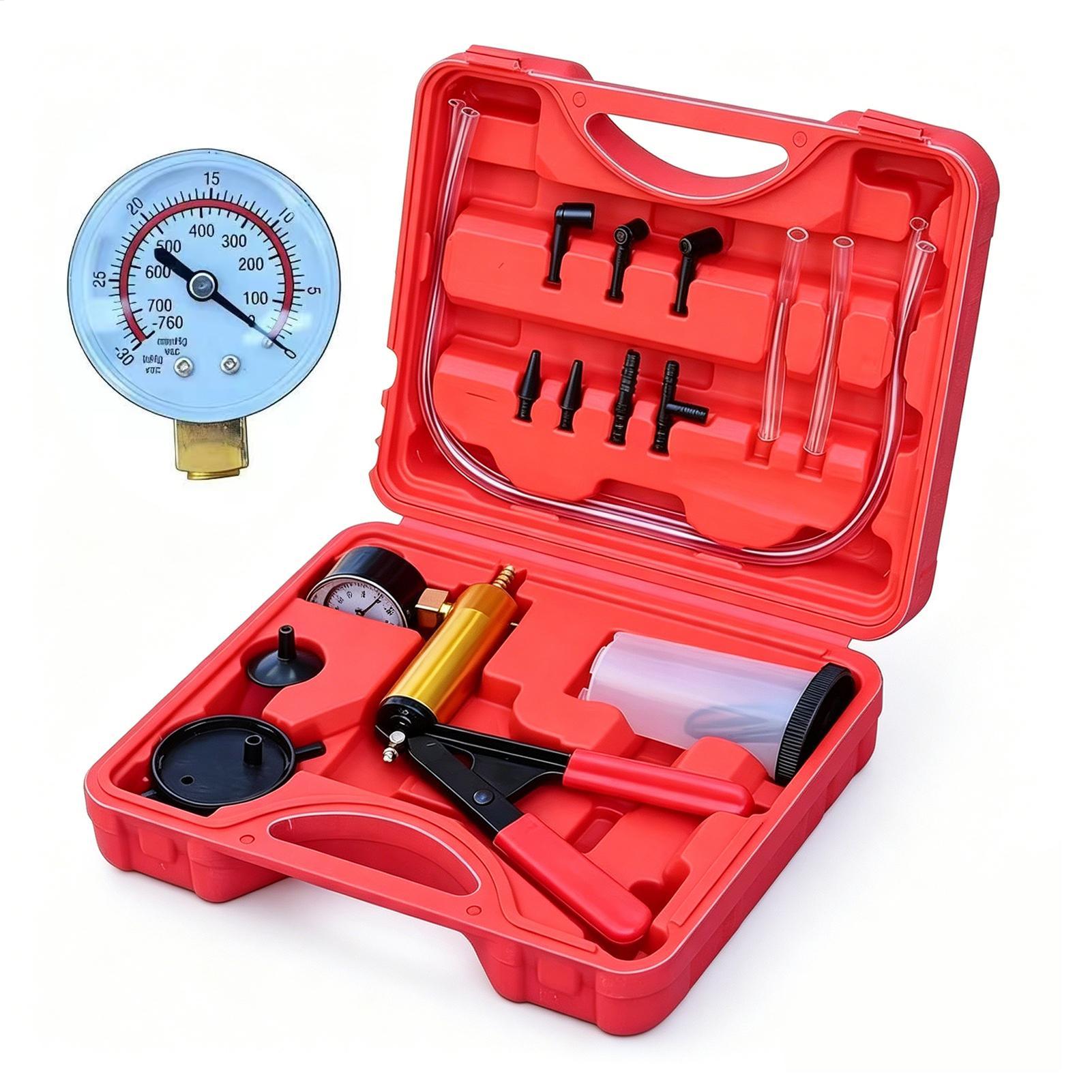 Brake Bleeder Kit - Car Brake Bleeder Kit Hand Vacuum