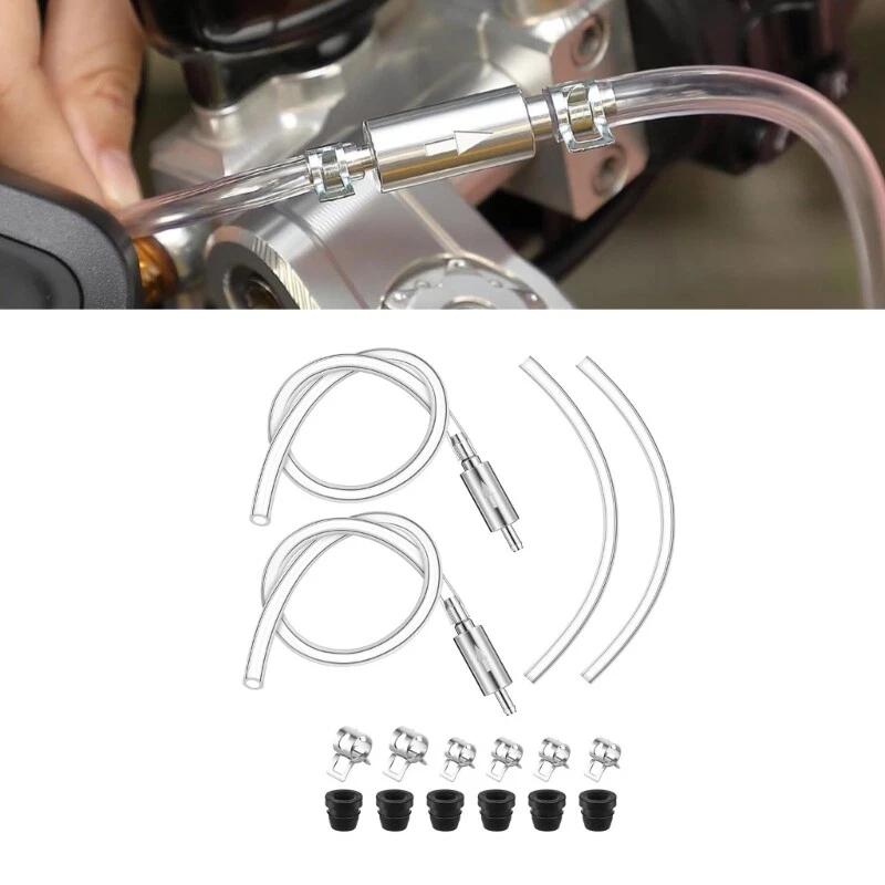 Brake Bleeder Kit - 1/3/5SET Brake Fluid Bleeder Hose with