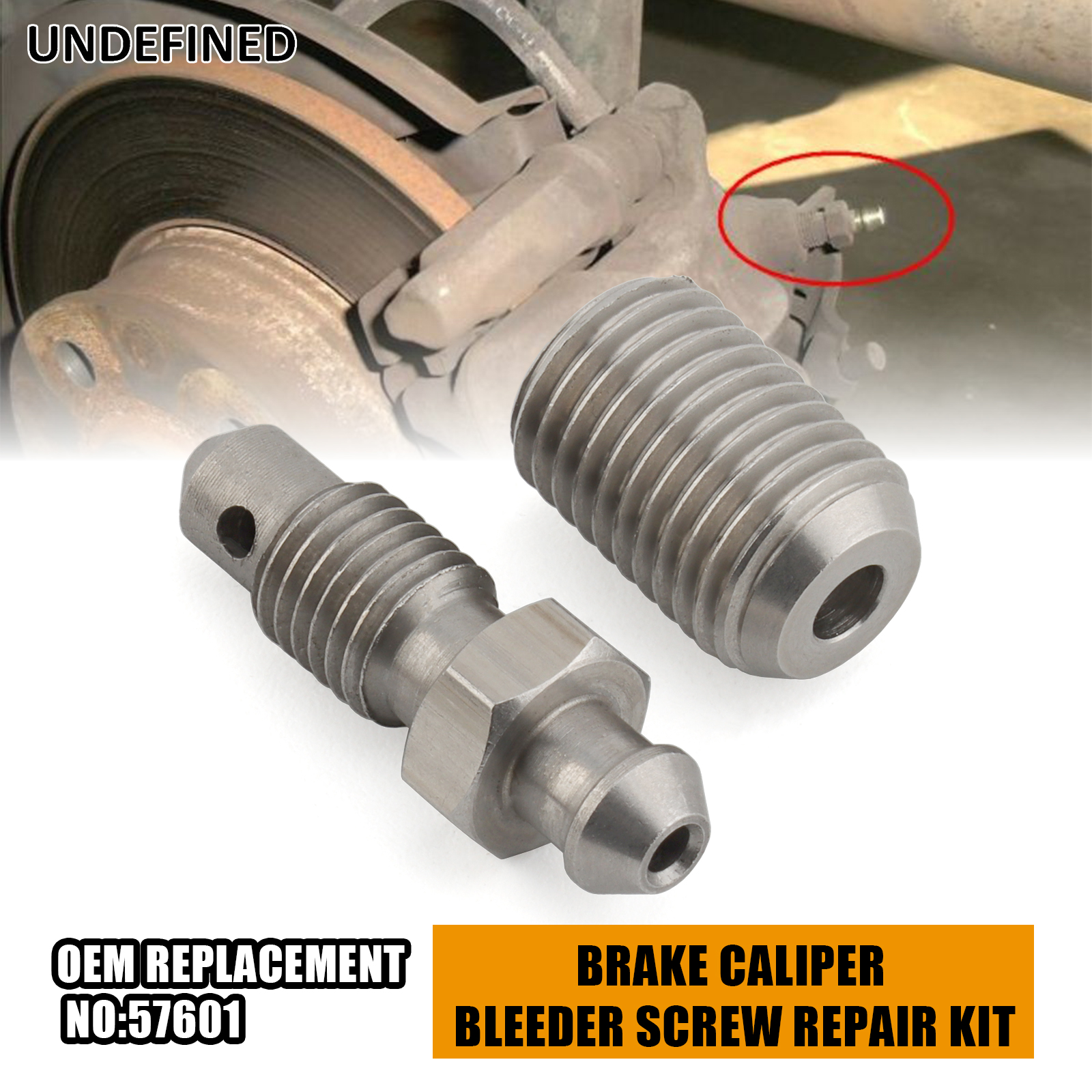 Brake Bleeder Kit - Motorcycle Brake Caliper Bleeder Screw Repair