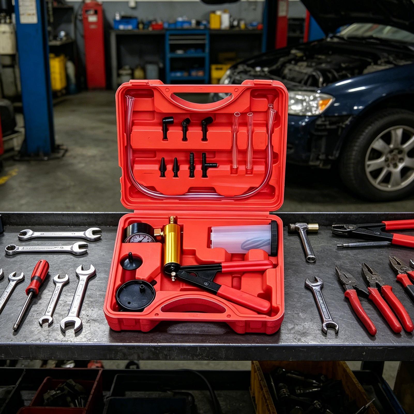 Car Brake Bleeder Kit Hand Vac - Brake Bleeder Kit recension och pris