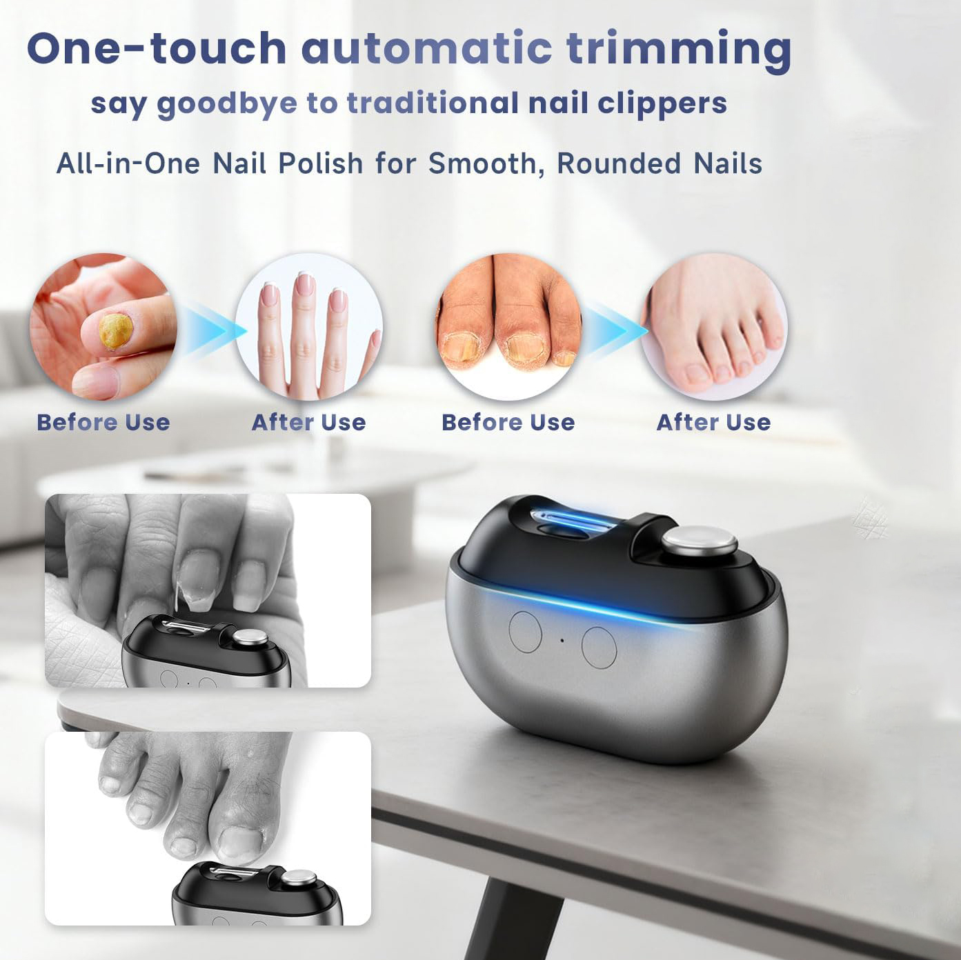 Electric Nail Clippers Automat - Plasma Cutter Portable recension och pris