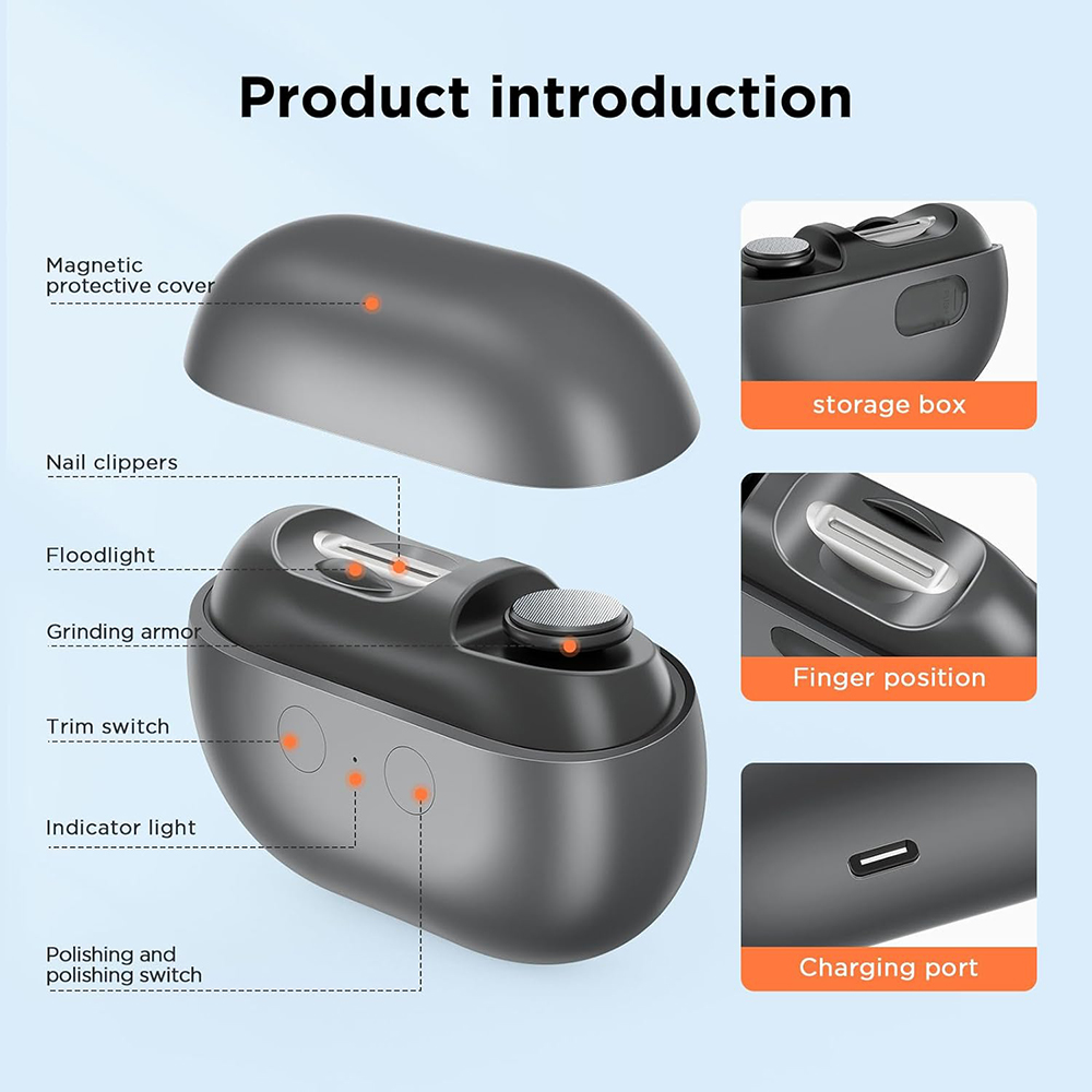 Electric Nail Clippers Automat - Plasma Cutter Portable recension och pris