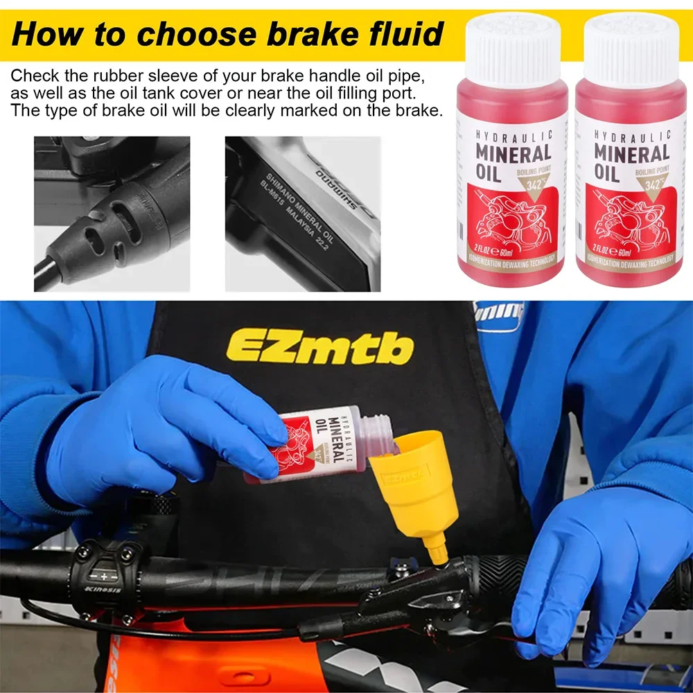 Bicycle Brake Mineral Oil ，Bic - Brake Bleeder Kit recension och pris