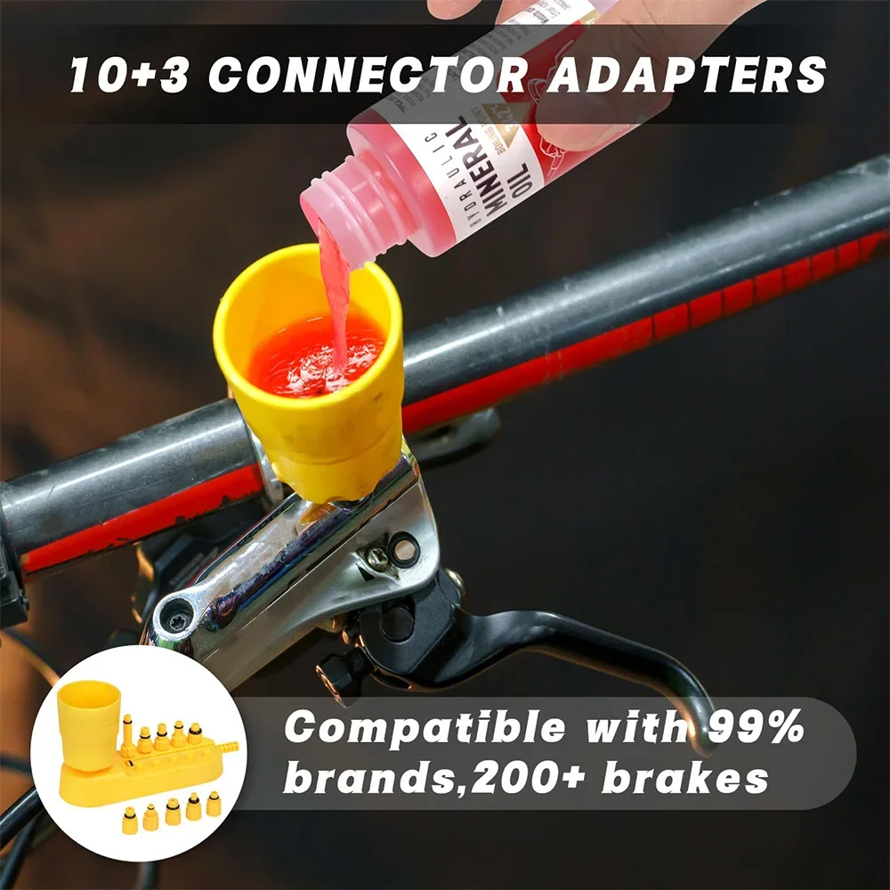 Bicycle Brake Mineral Oil ，Bic - Brake Bleeder Kit recension och pris
