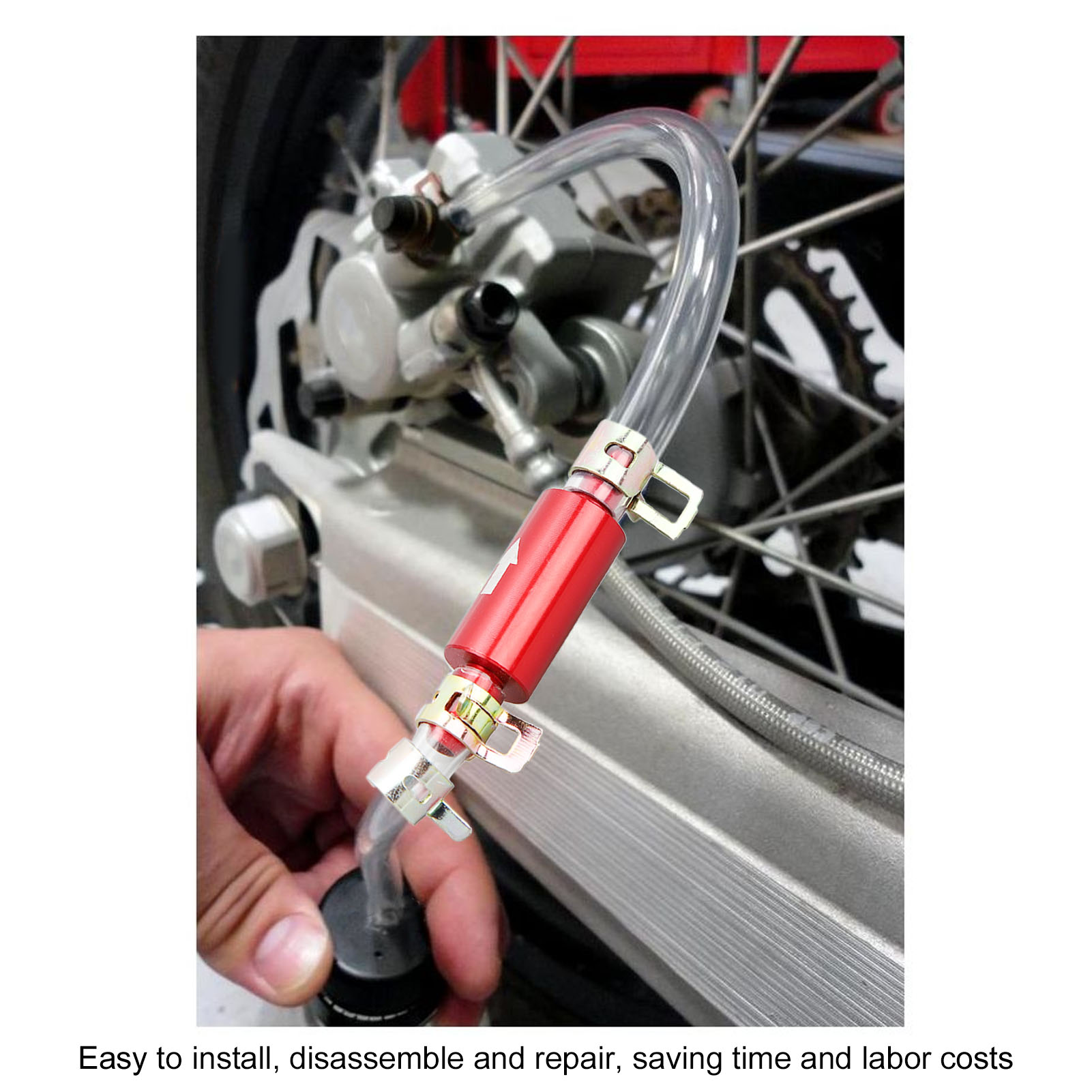 2pcs Brake Bleeder Hose 6MM On - Brake Bleeder Kit recension och pris