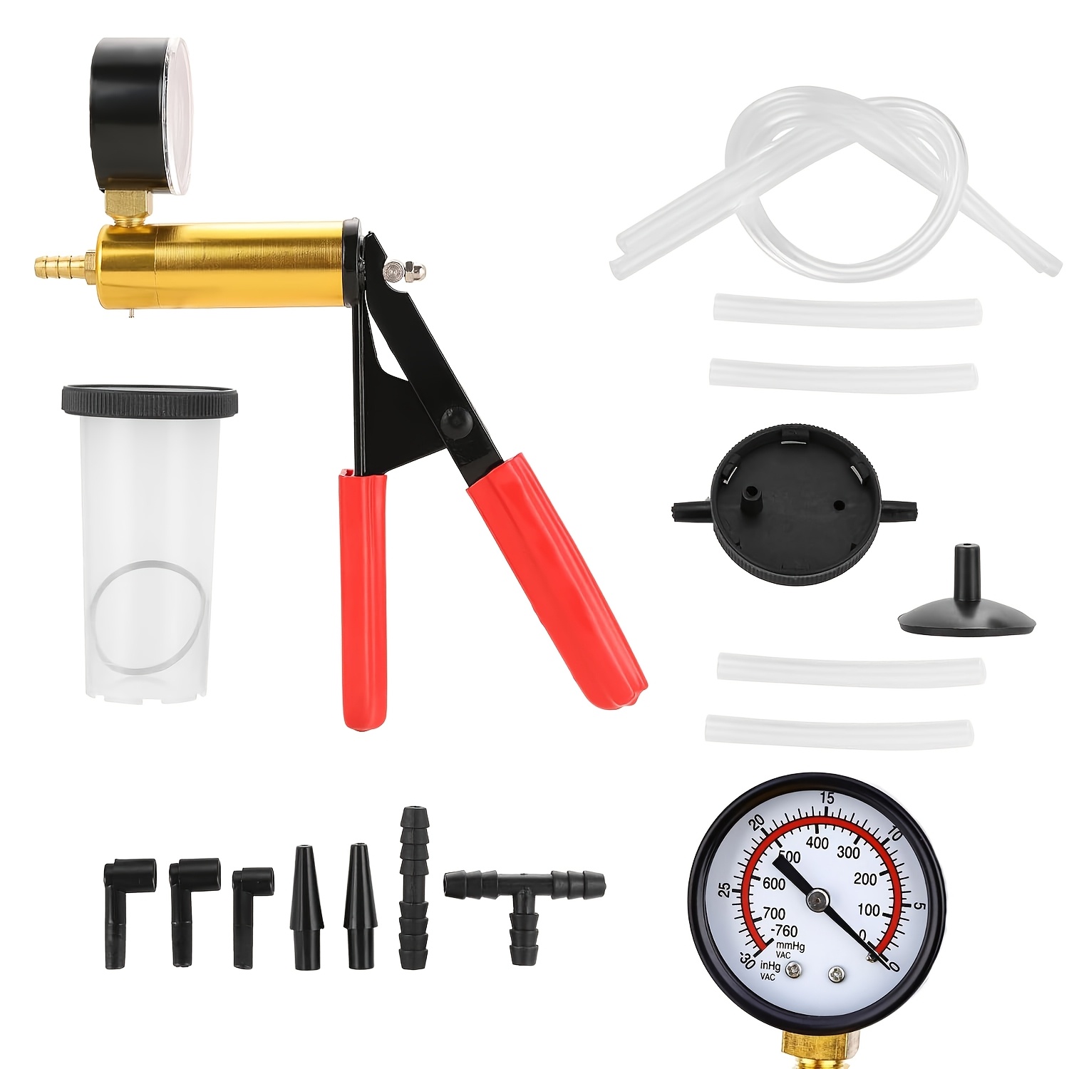 Brake Bleeder Kit with Vacuum  - Brake Bleeder Kit recension och pris