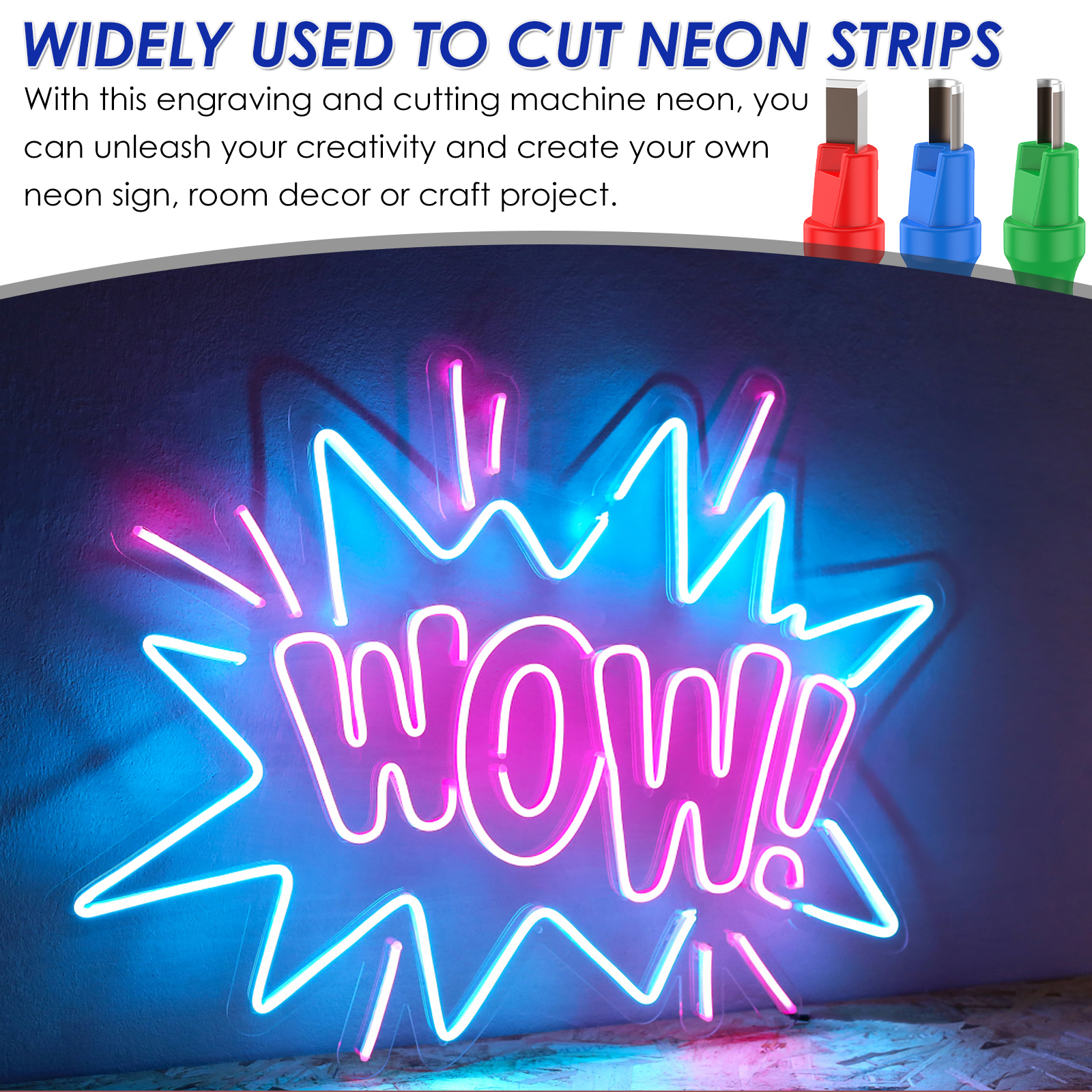 3/2Pcs Neon Light Cutter Porta - Plasma Cutter Portable recension och pris