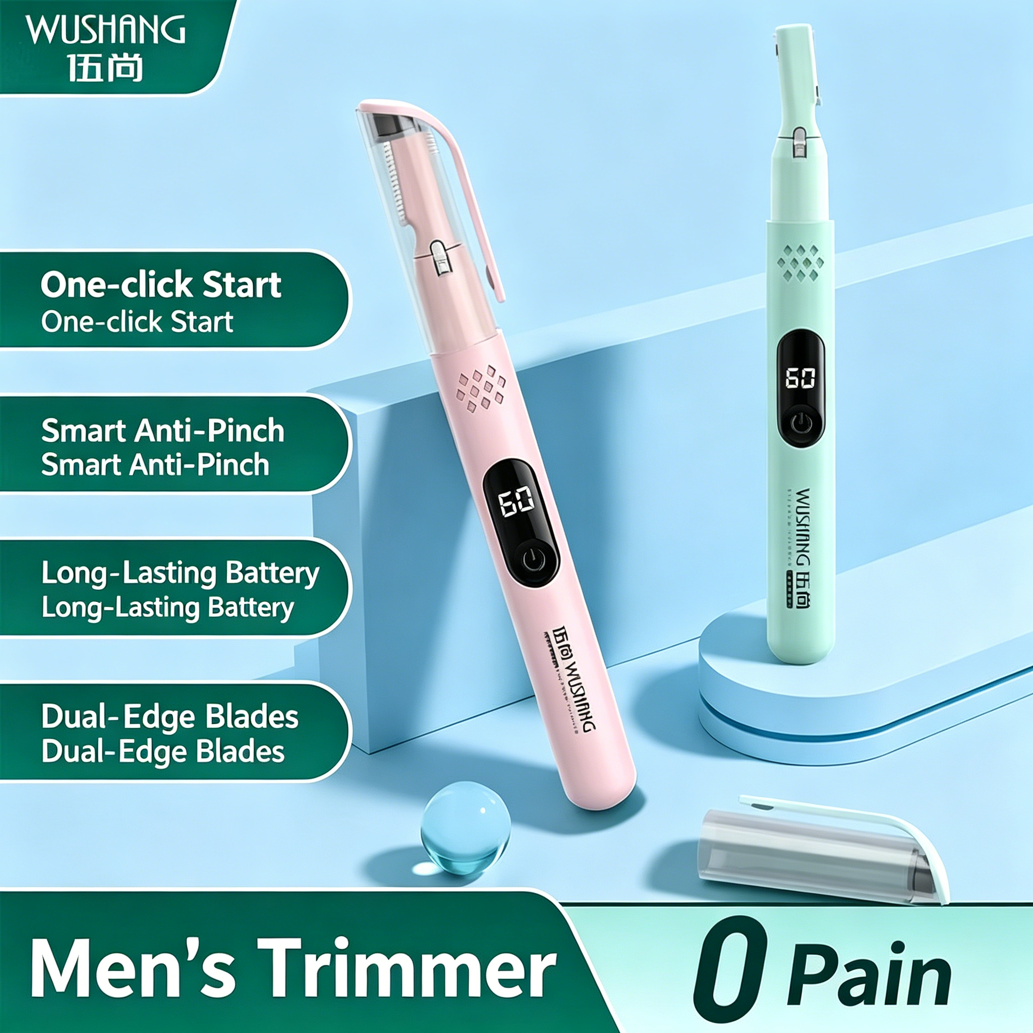 Electric Eyebrow Trimmer Razor - Plasma Cutter Portable recension och pris
