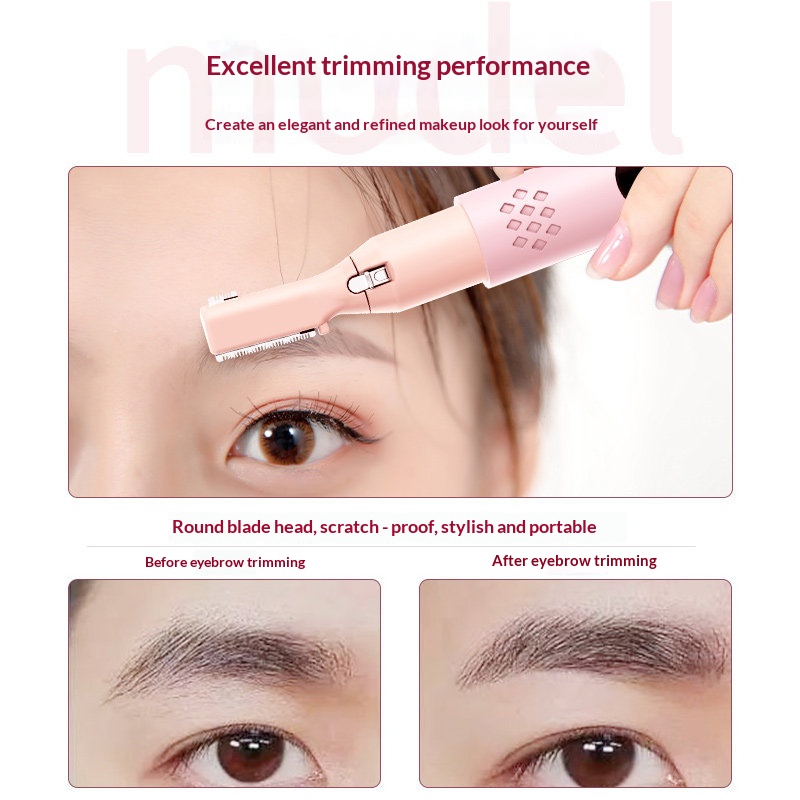 Electric Eyebrow Trimmer Razor - Plasma Cutter Portable recension och pris
